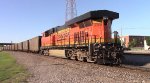 BNSF coal train DPU